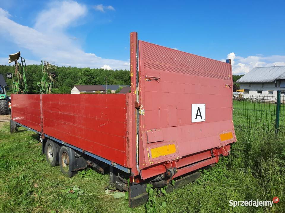 Przyczepa laweta JUNGHANNS ZAA 10 z windą Serwatki