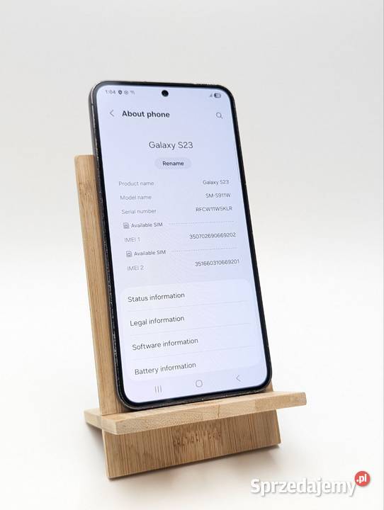 Samsung Galaxy S23 8 GB 128 GB 5G czarny mazowieckie Warszawa