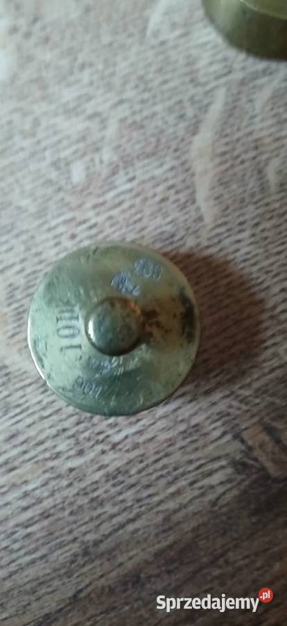 Stare mosiezne odważniki małopolskie Kraków