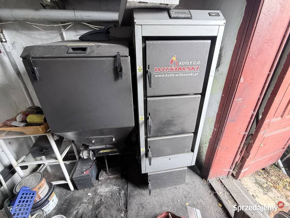 Piec na ekogroszek 12 kw z podajnikiem plus ups Szczecinek