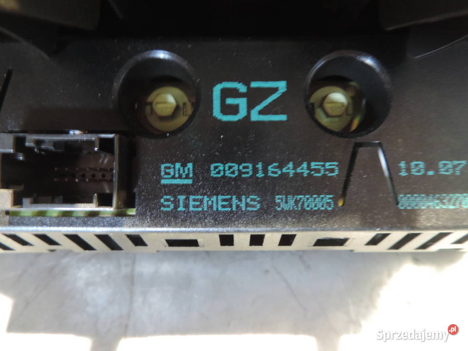 WYŚWIETLACZ ZEGAR OPEL CORSA C 009164455 Nowy Sącz