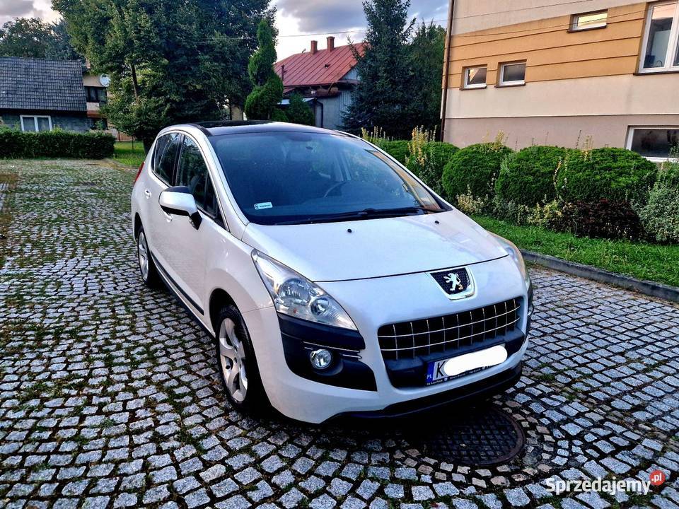 Peugeot 3008 2010r 16Hdi Panorama Alu 17 Biała Ryglice