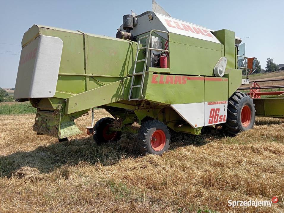 Claas Dominator 96 na Hydrostacie Zbożowe świętokrzyskie Probołowice