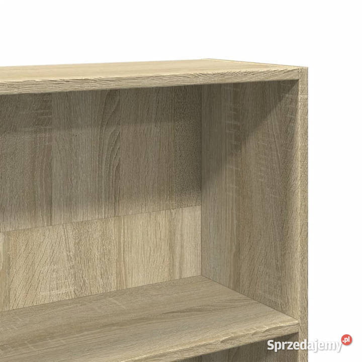 Regał dąb sonoma 80x24x143 materiał mazowieckie Warszawa