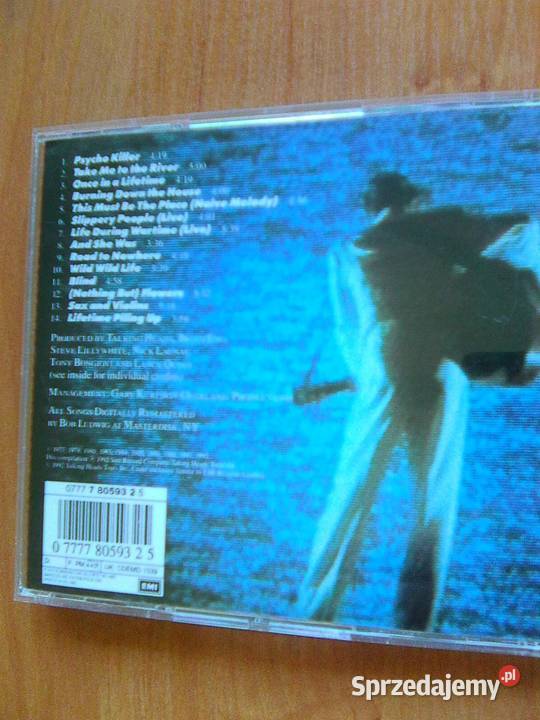 Talking Heads The Best Of Once In A Livetime Warszawa