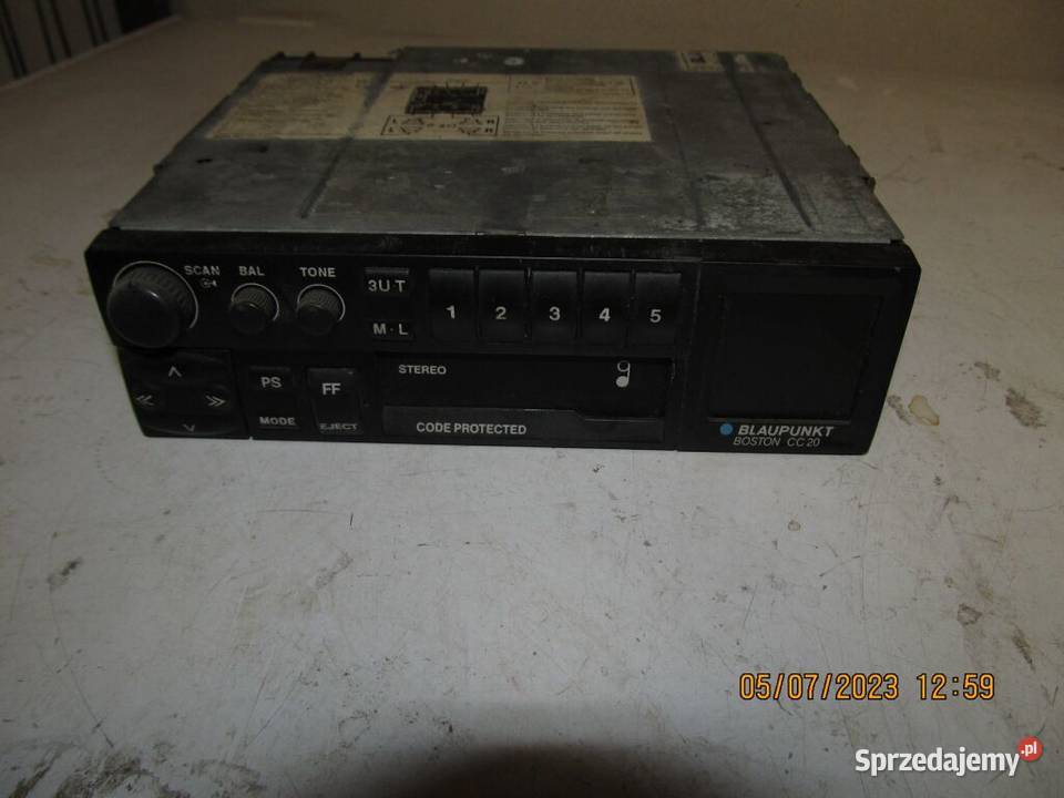 Blaupunkt Boston CC20 Car audio Bełchatów