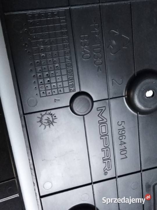 RAMKA PODKŁADKA TABLICY PRZÓD FIAT 500X Wschowa