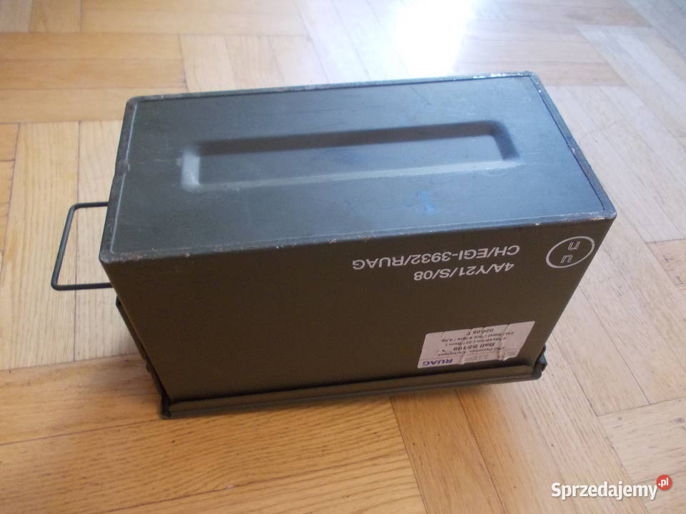 Pojemnin skrzynka metalowa hernetyczna na mazowieckie sprzedam