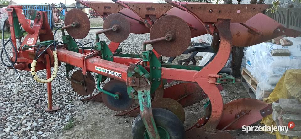 Pług Kverneland obrotowy 3 skiby Pozostałe Piotrków Trybunalski sprzedam