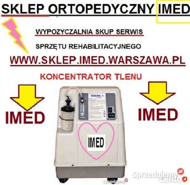 Koncentratory Tlenu Aparaty Tlenu Wynajem