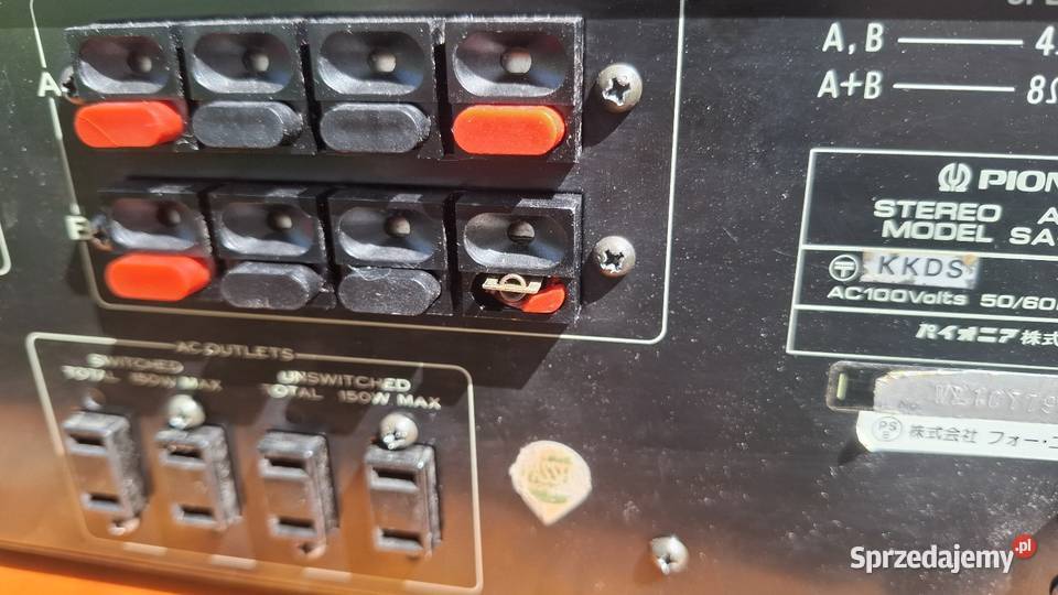 Pioneer SA6800II Wzmacniacze i pokrewne Namysłów