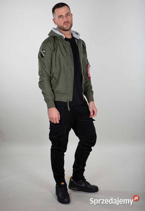 Alpha Industries kurtka z kapturem MA1 TT CUSTOM Warszawa sprzedam