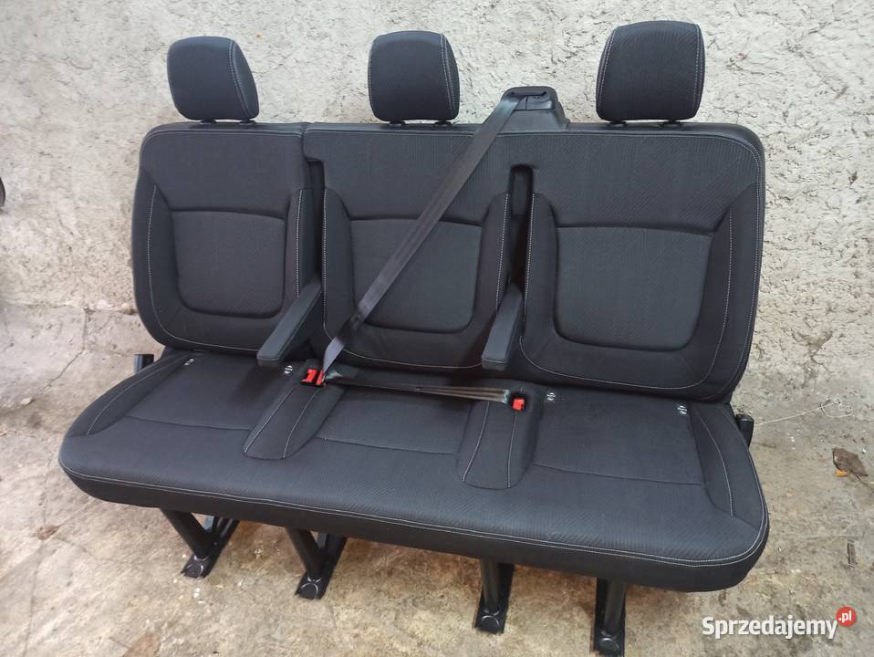 Renault Trafic III 3 Fotfle tył drugi rząd Fotele i kanapy Bolesławiec sprzedam