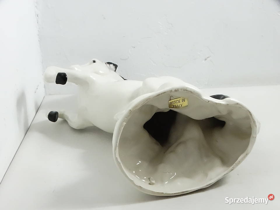 Duża ceramiczna figurka KOŃ stający dęba Vintage Dekoracje i ozdoby Biłgoraj