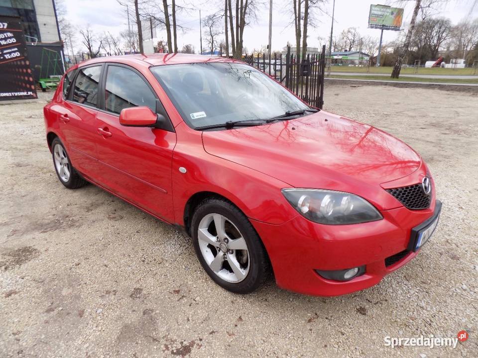 Mazda 3 16 Benzyna 2004 produkcji KOMIS TYSIAK VAT marża 3