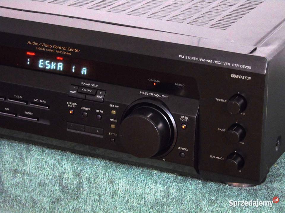 Amplituner Sony STRDE235 RDS sprawny i mocny podkarpackie Jasło