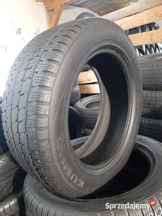 2x Opona UŻYWANA ZIMOWA 22555R17 KUMHO 149 55 Zaścianki