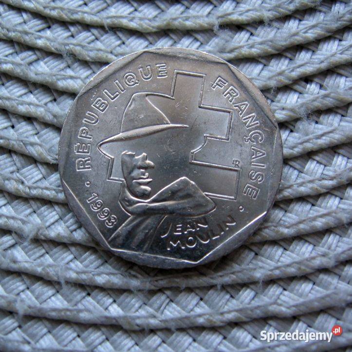 Francja 2 Franki 1993r Jean Numizmatyka Kalisz