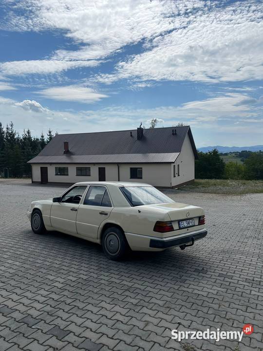 Mercedes W124 20 żółty do jazdy 2000cm3 Krynica-Zdrój