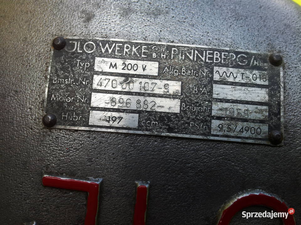 silnik motor Jlo Ilo M200V Glas Goggo 200 Rohr