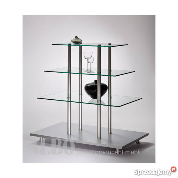Szklana kaskada ekspozytor producent mebli Olsztyn
