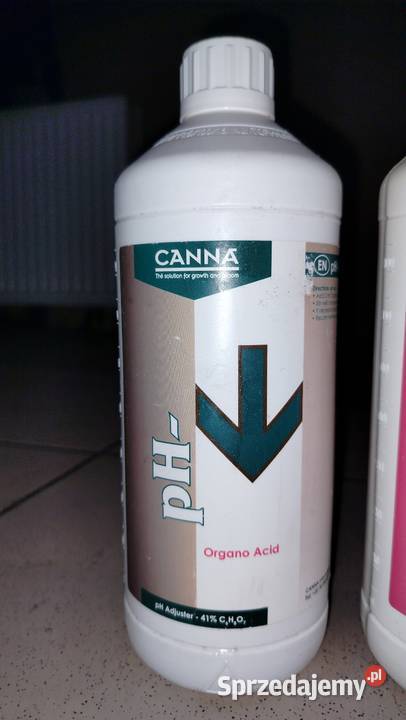 Nawozy Canna PhGrow i Organo Acid Bydgoszcz