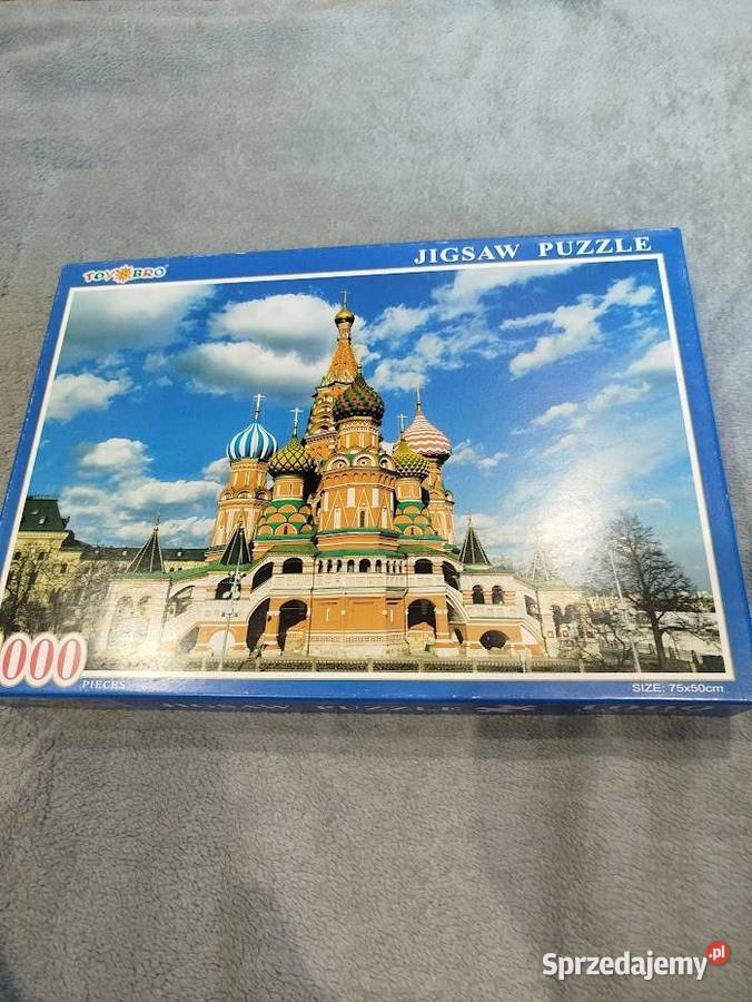 Puzzle 1000 elementów Cerkiew małopolskie Wadowice sprzedam