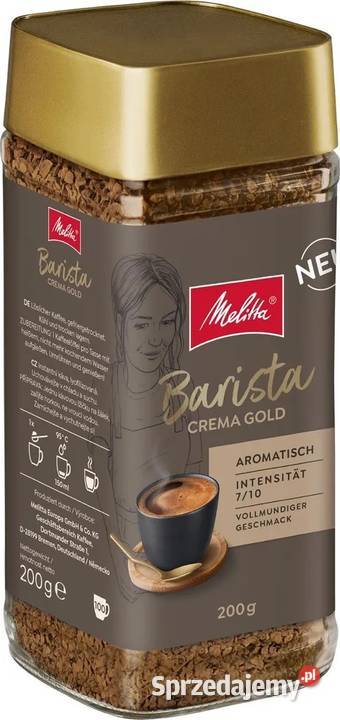 Melitta Barista Instant Coffee Crema Gold kawa Delikatesy dolnośląskie Świdnica