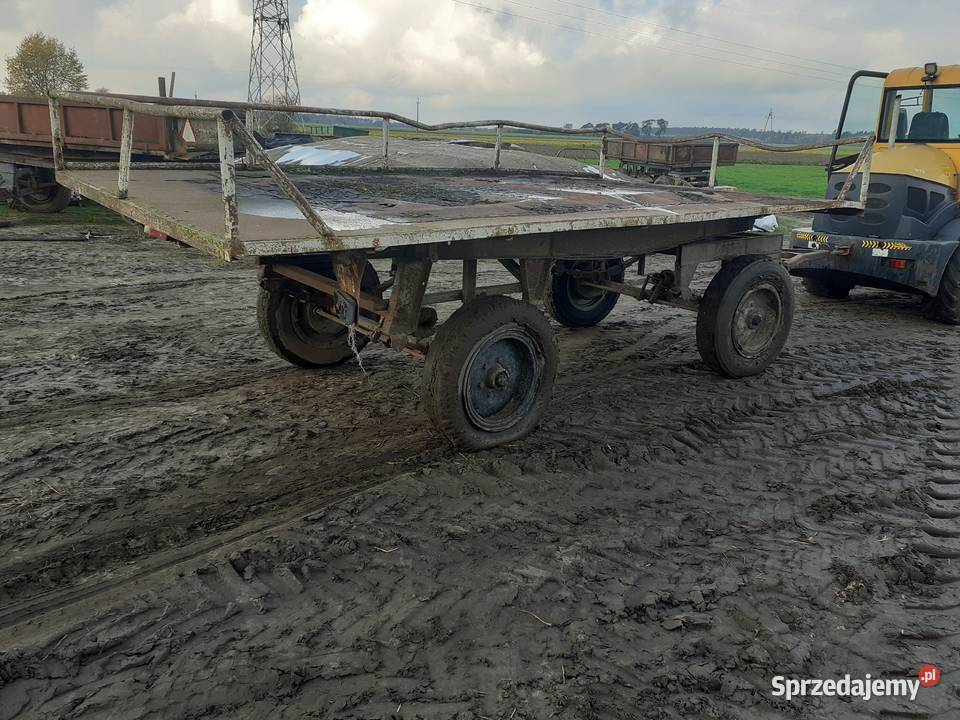 Przyczepa wywrotka d732 d35 d47 3 strony na sprzedam