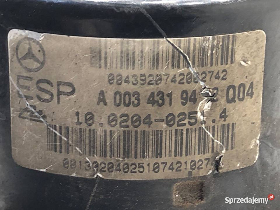 POMPA ABS MERCEDES W203 A2095450232 18 163 0007