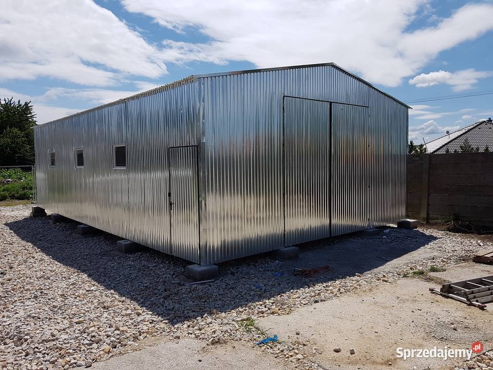 Blaszana montowana hala 712m ocynk dodatkowe Kraków