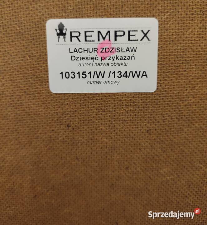 Lachur Zdzisław obraz aukcyjny Warszawa