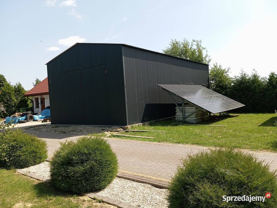 Garaż Blaszany Wiata Blaszana Magazyn ROLNICZY 80m2 pomorskie Gdańsk