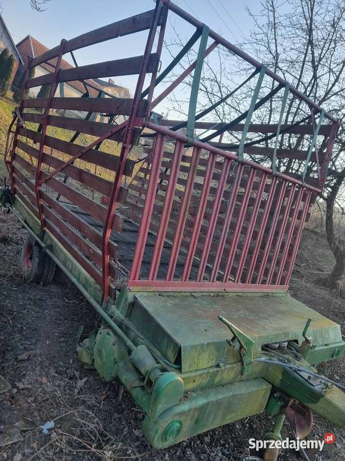 Przyczepa samozbierająca hamster steyr małopolskie