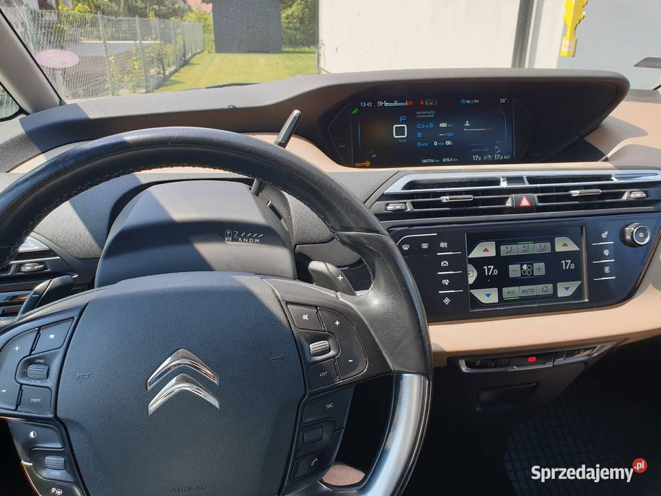 Citroen C4 Picasso II 16 165 2014 Automat asystent parkowania wielkopolskie Swarzędz