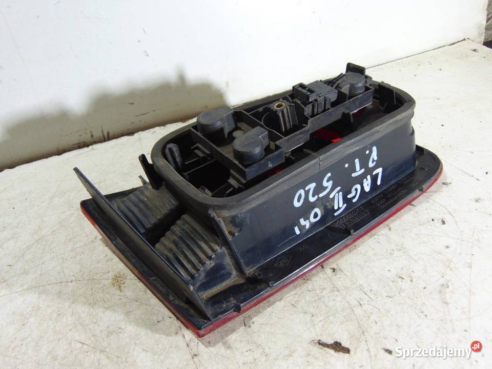LAMPA PRAWA TYLNA TYŁ KLAPY RENAULT LAGUNA II