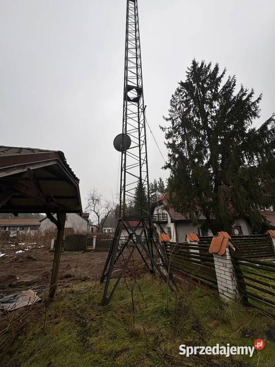 Antena radiowa maszt stalowy solidny CB radio Naterki