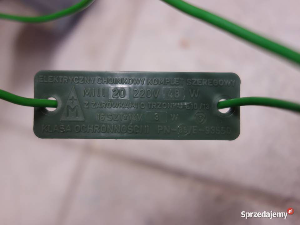 Lampki choinkowe latarenki Komplet choinkowy z Antyki, Sztuka, Kolekcje śląskie Tarnowskie Góry