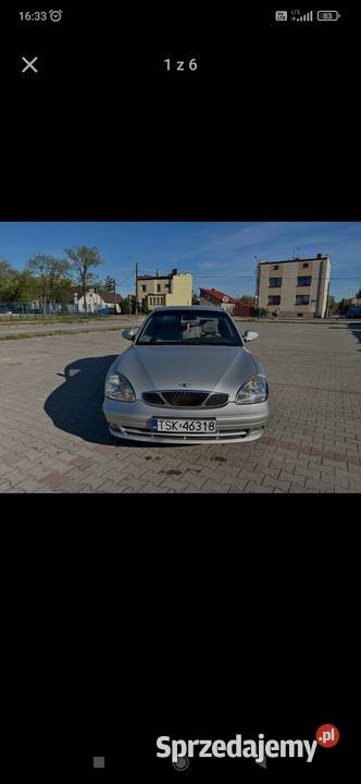 Daewoo Nubira 2000r 16 nieuszkodzony Daewoo Skarżysko-Kamienna