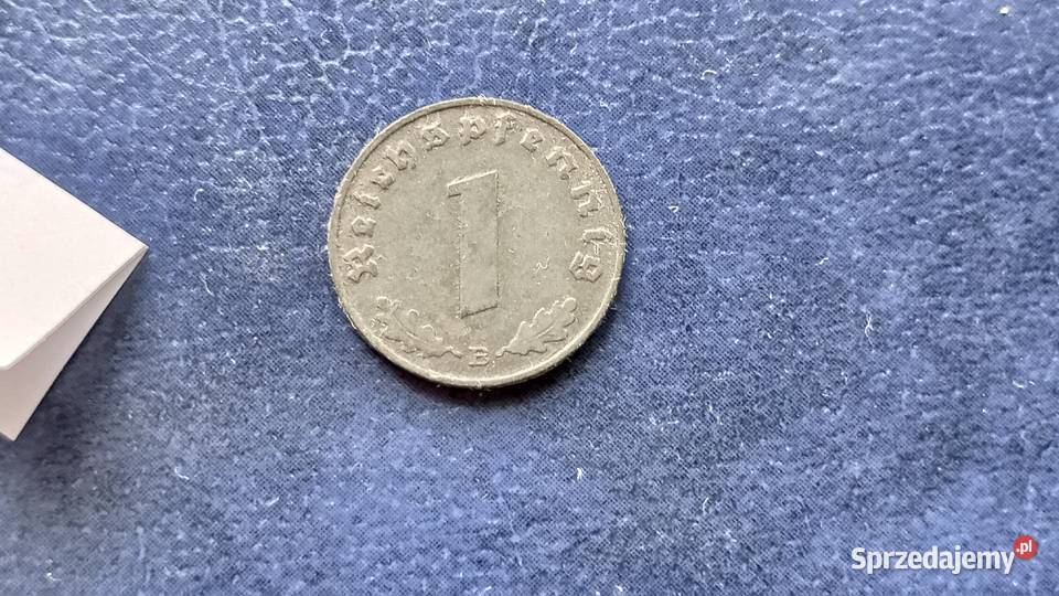 Sare monety 1 fenig 1940 B NIemcy Lesko sprzedam