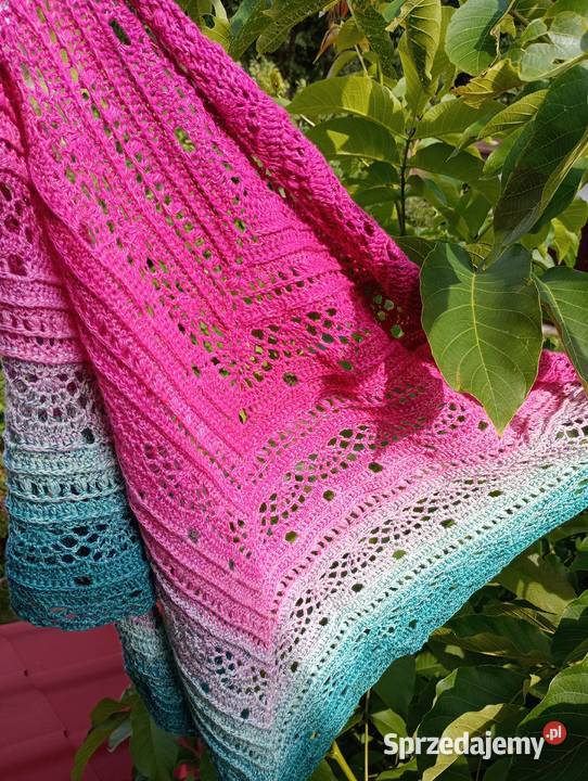 Chusta szydełkowa Dla kobiet Drzewica