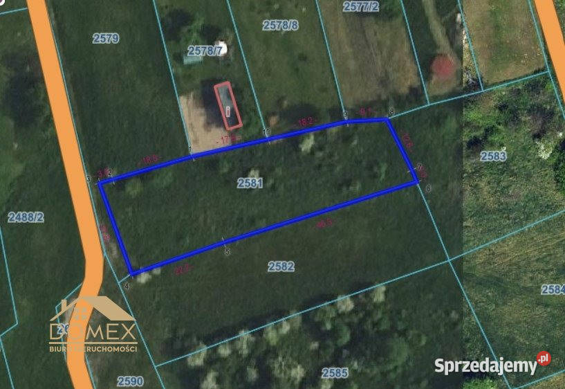 Grunt 1300m2 Lipowa Sprzedaż śląskie