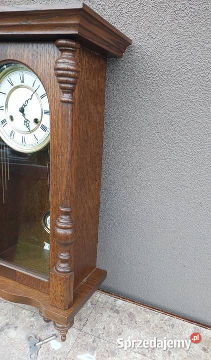 199 Zegar ścienny FHS Hermle 1997r ładny sprawny Tczew sprzedam