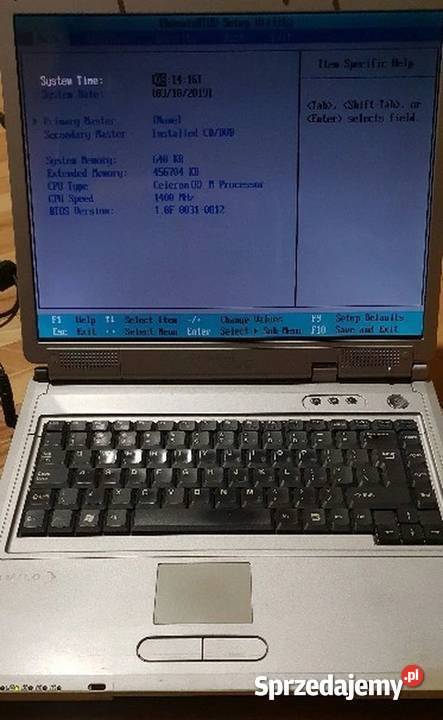 Laptop Fujitsu Siemens Amilo L7300System XP do