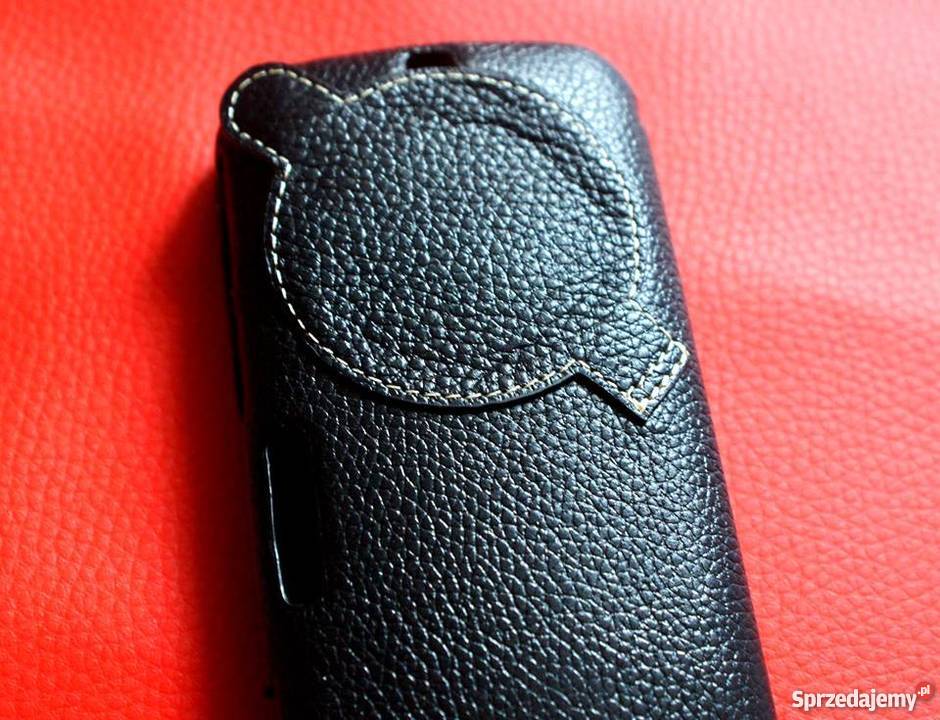 pokrowiec etui prawdziwa skóra Samsung Galaxy K Dąbcze sprzedam