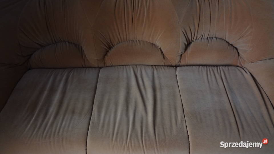 Nowoczesna rozkładana Sofa w kolorze CINAMONE Żnin