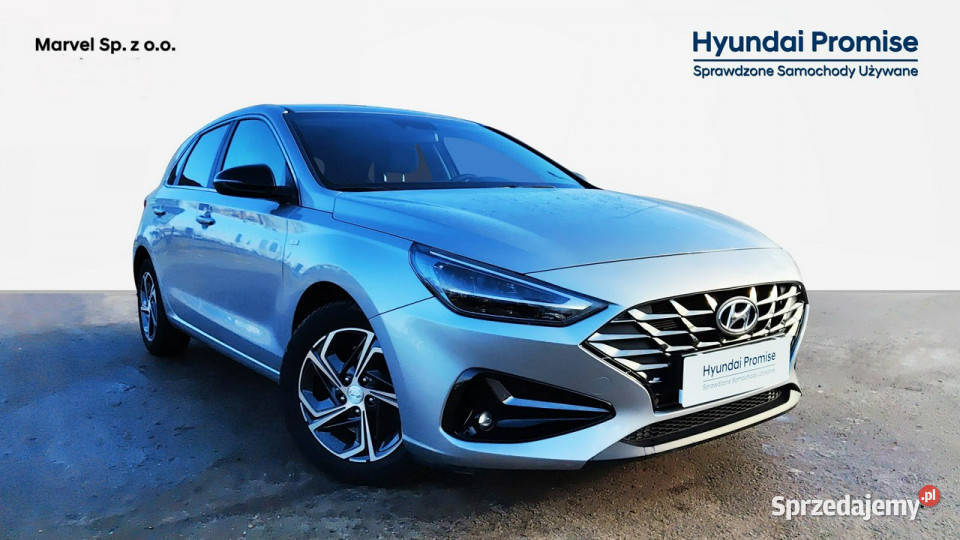 Hyundai i30 15 TGDI 6MT 48V 160 WersjaSmart czujnik parkowania Łódź