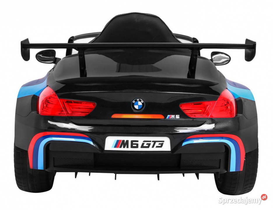 Auto na akumulator BMW M6 GT3 12V EVA czarne mazowieckie Warszawa