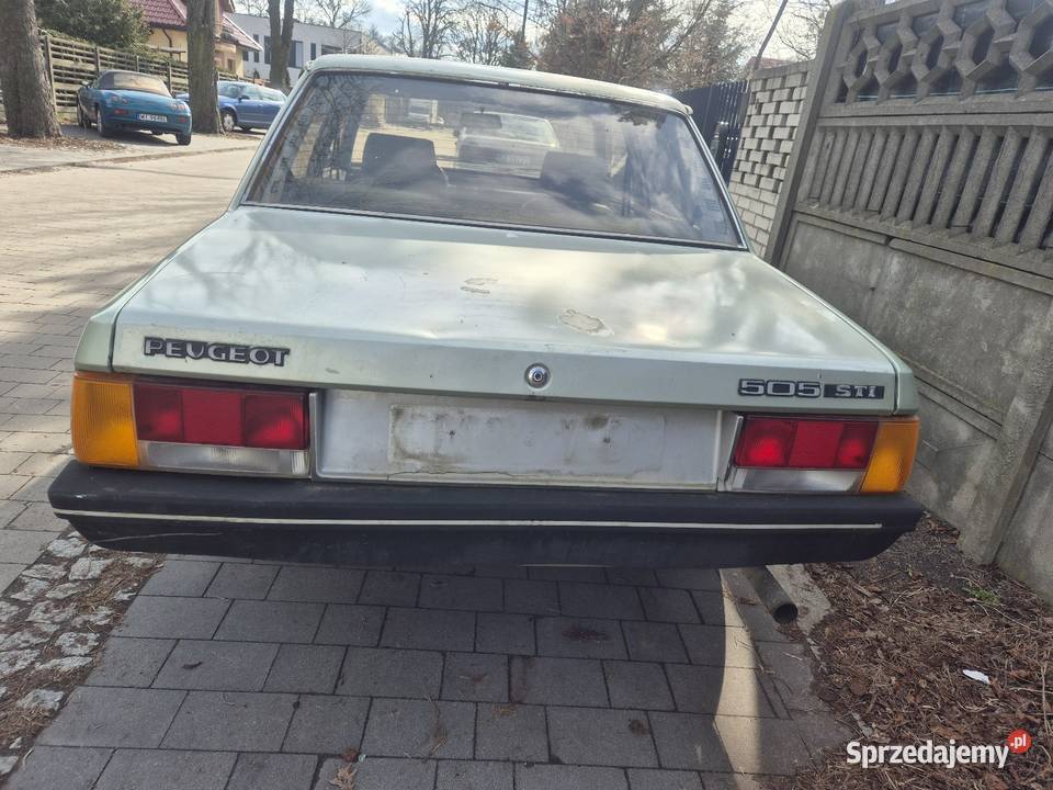 Peugeot 505 STI 83 r już rzadkość KLASYK 505 Łódź