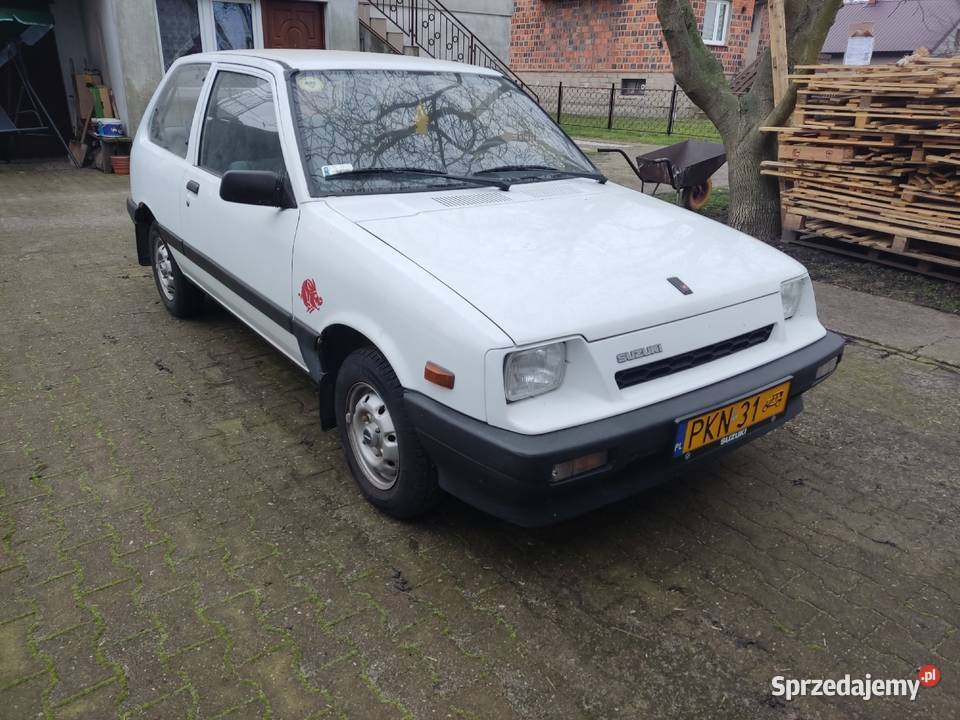 Suzuki Swift mk1 1987 automat zabytek żółte Konin sprzedam